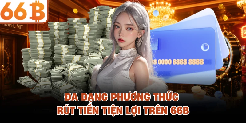 Rút Tiền 66B - Trải Nghiệm Thanh Toán Linh Hoạt Và Tiện Lợi Đa dạng phương thức rút tiền tiện lợi trên 66B