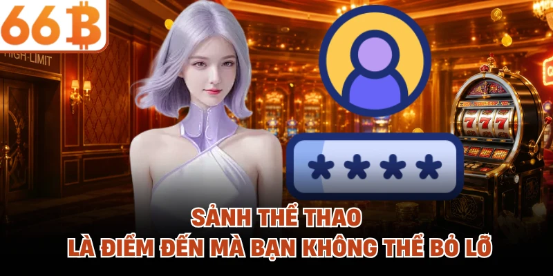 Sảnh thể thao là điểm đến mà bạn không thể bỏ lỡ