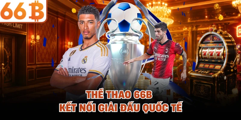 Thể thao 66B kết nối giải đấu quốc tế